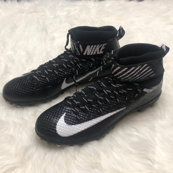 Nike Other - Nike Lunarbeast Black /white football cleats sz 17